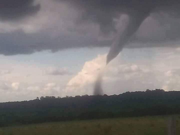 Reportaron un “tornado” en Paysandú