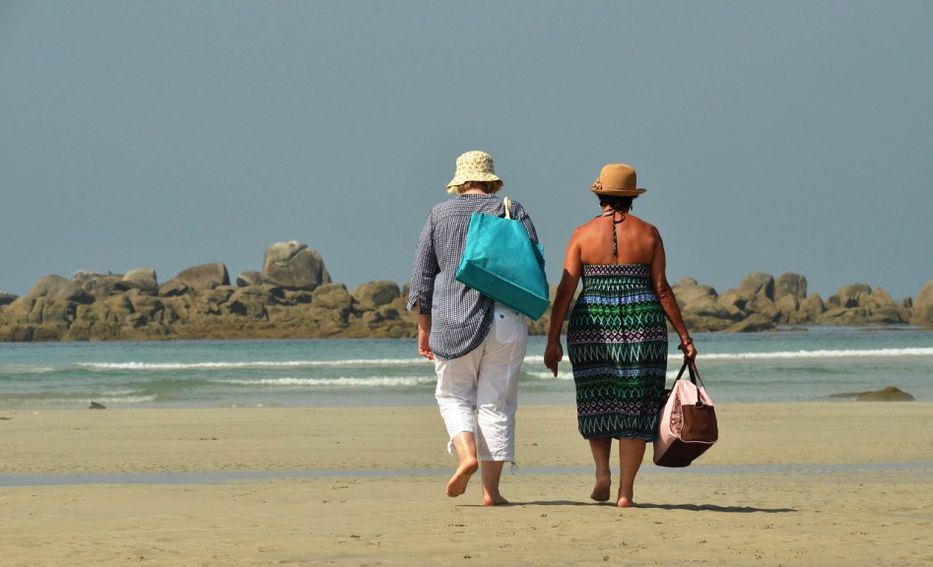 De la cintura para arriba