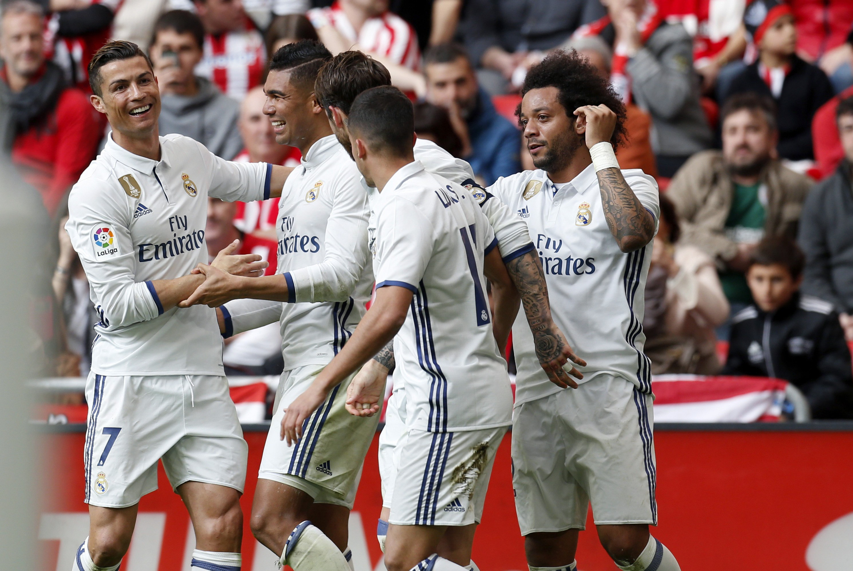 España Real Madrid venció 21 al Athletic Bilbao y domina la Liga
