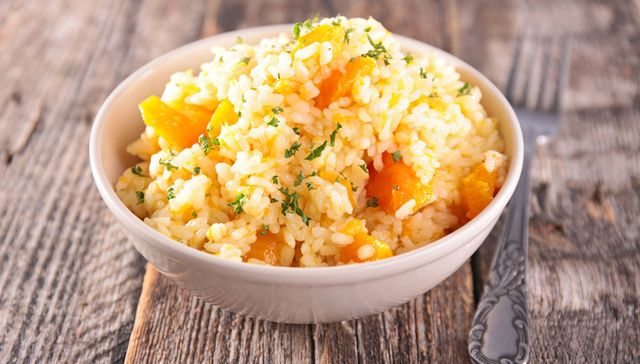 Risotto de zanahoria