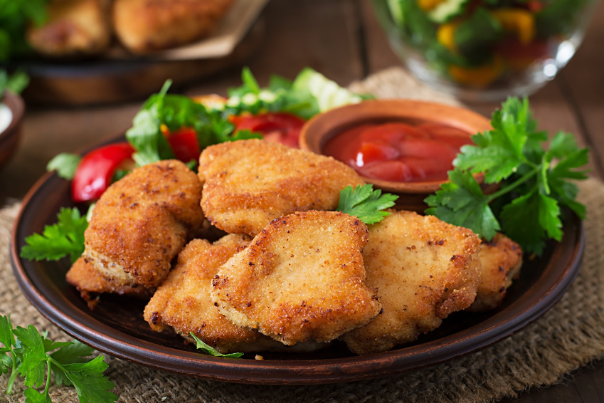 Nuggets De Pollo Caseros . Gastronomia.com.uy