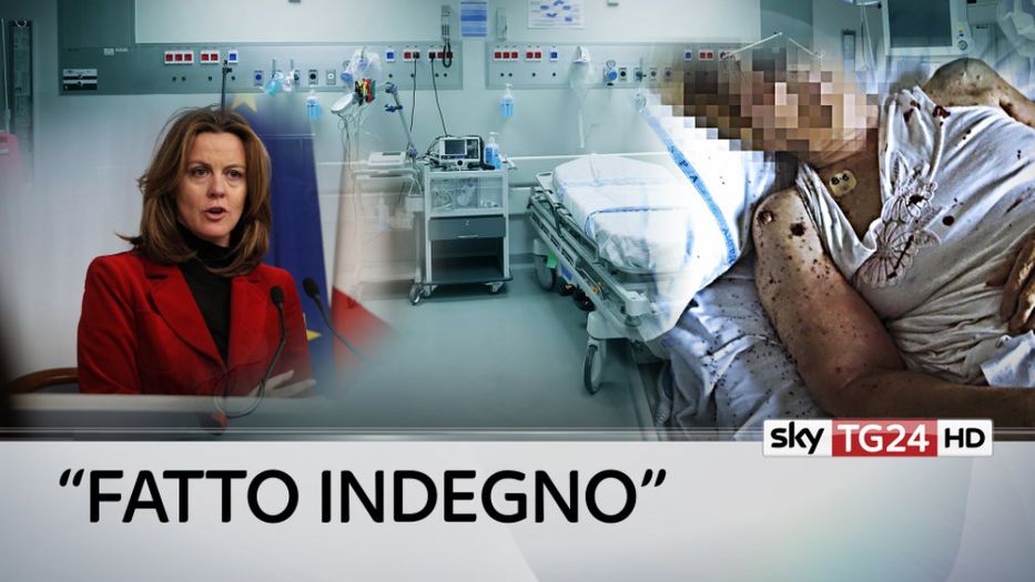 Indignación en Italia por paciente rodeada de hormigas en una cama de hospital