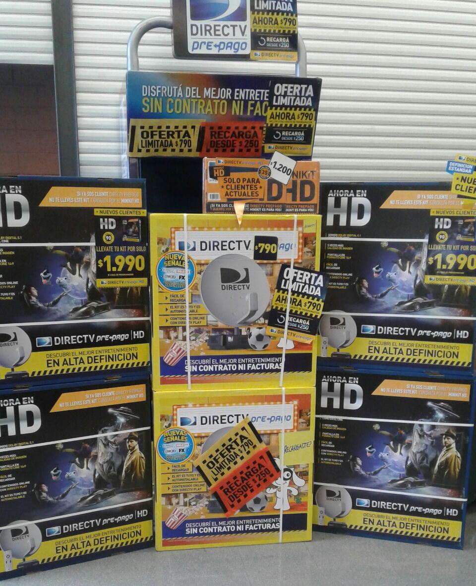 DIRECTV lanzó el nuevo kit Prepago HD