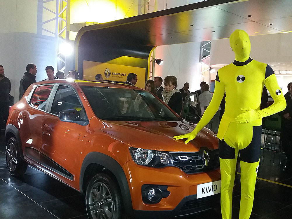 Lanzamiento llegó a Uruguay el nuevo Renault Kwid AIRBAG