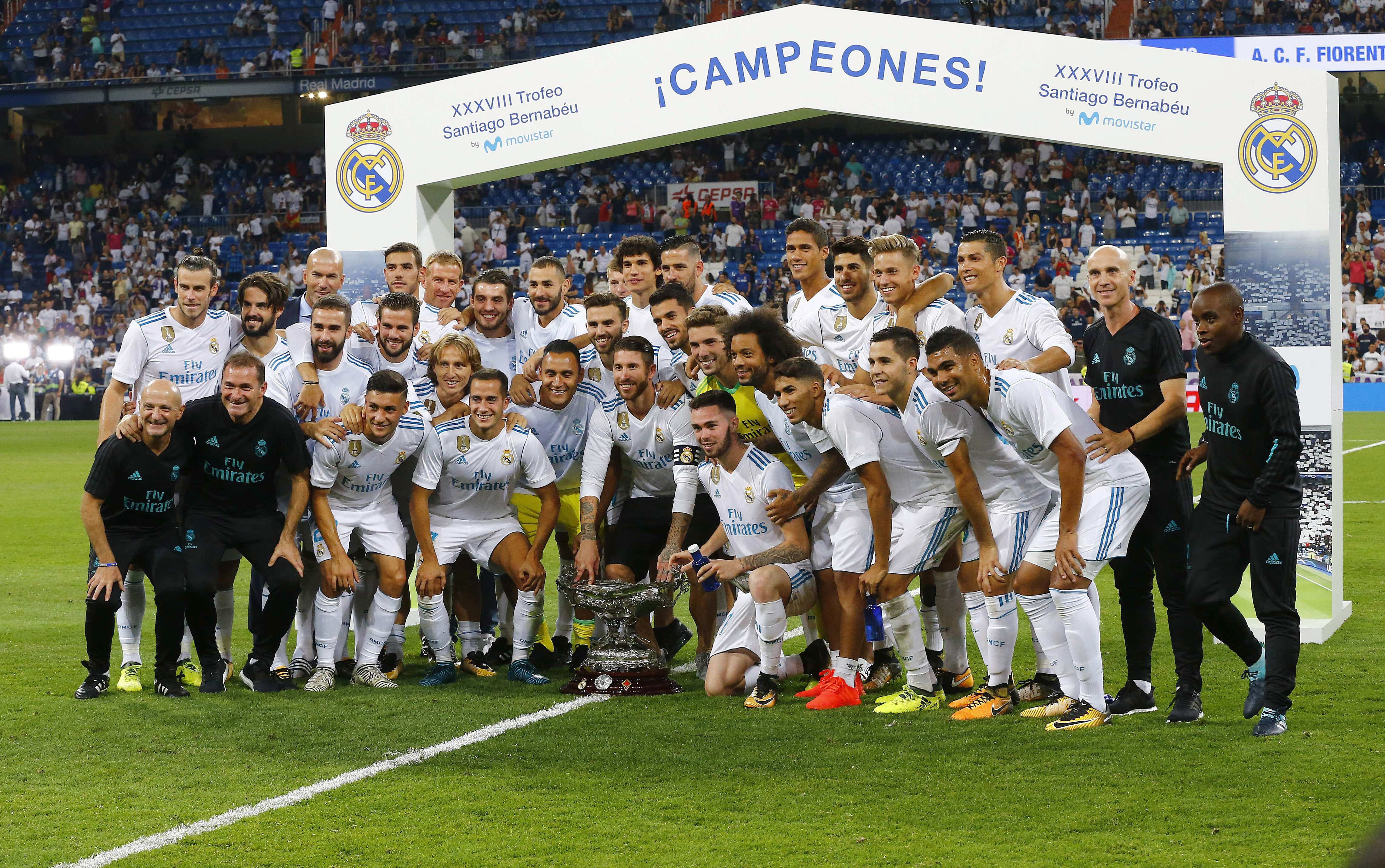 Trofeo Santiago Bernabéu: Real Madrid Fue Campeón Al Vencer 2-1 A ...