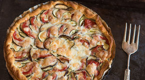 Tarta de verduras y ricota