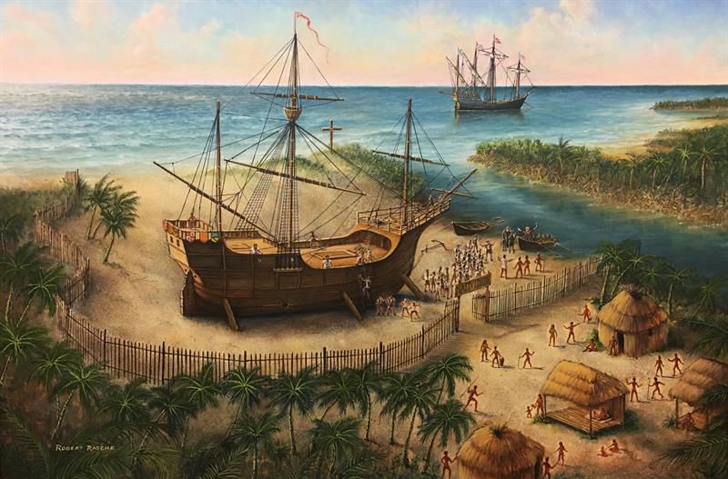 La pinta de la Santa María