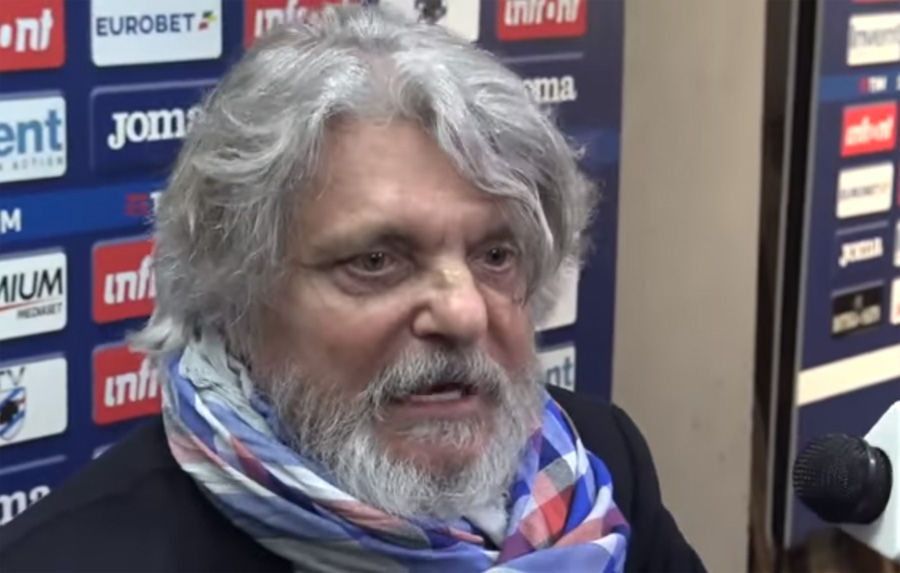 La sacó del estadio