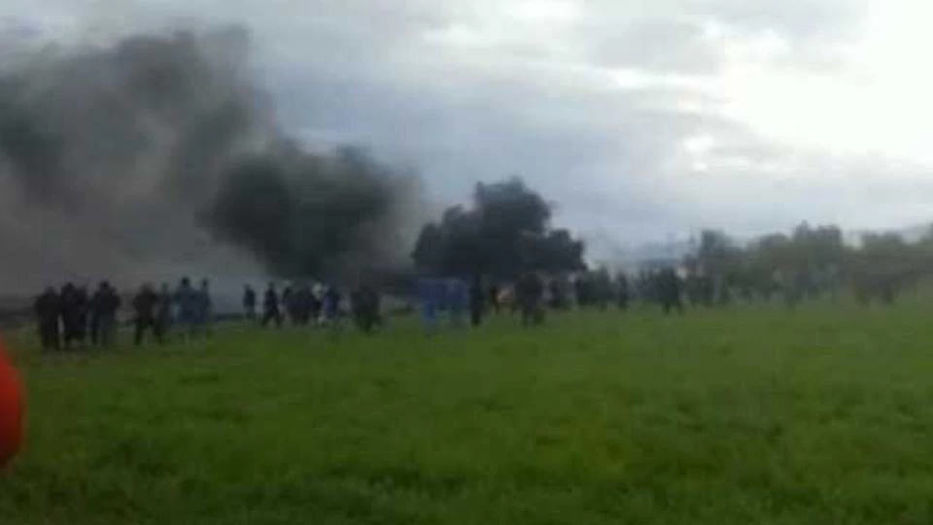 257 muertos en el accidente del avión militar en Argelia