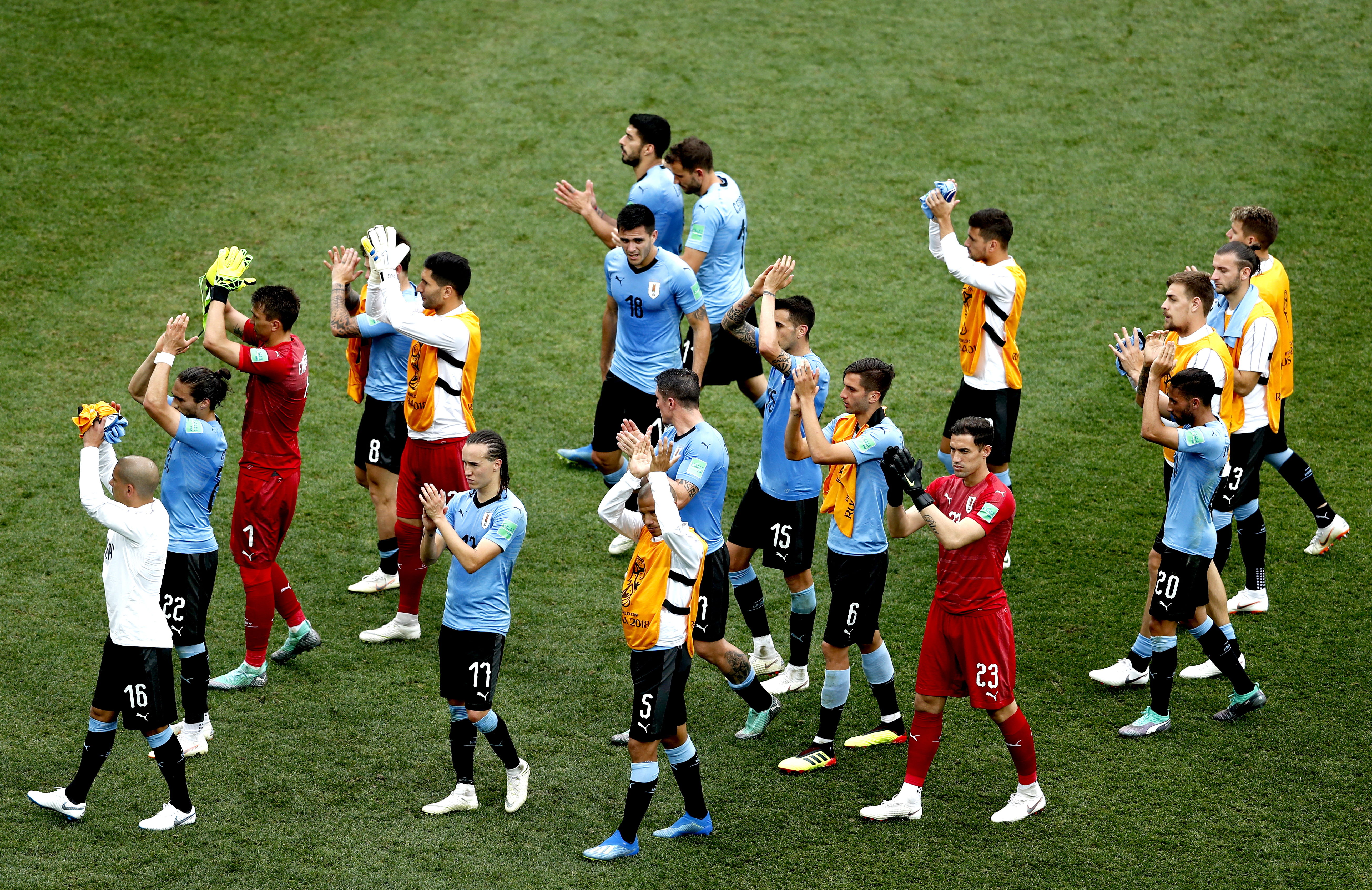 El cargamento que Uruguay se ha llevado al Mundial de Rusia