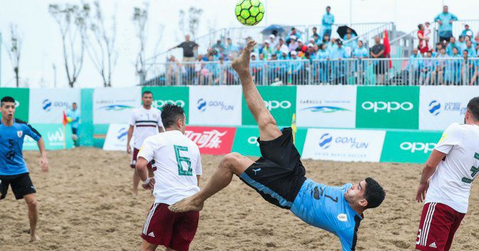 Uruguay gana el torneo de fútbol playa China-América Latina