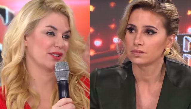 Con tacones de punta