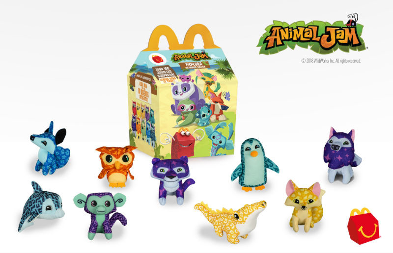 animal jam mcdonalds 2018