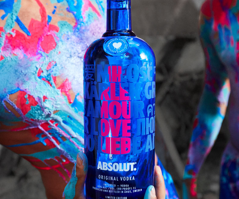 Absolut presentó una edición limitada inspirada en el amor
