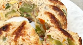 Budín de verduras