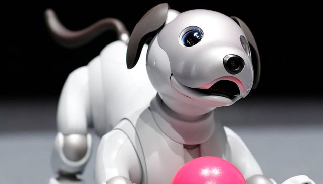 Sony presenta una versión 'policía' de su perro robot Aibo, FOTOS, TECNOLOGIA