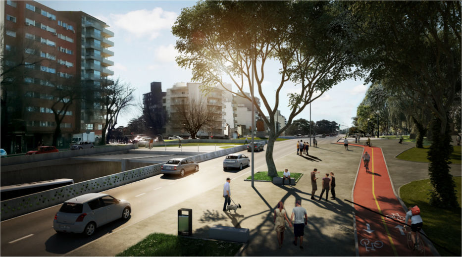 El lunes 18 comienzan las obras para construir el túnel en Avenida Italia y Centenario