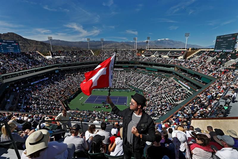 Tenis: El Masters 1.000 de Indian Wells se suspendió por culpa del