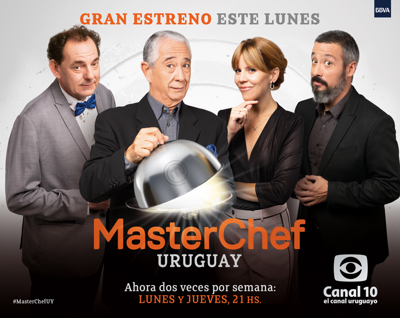 El próximo lunes a las 21 vuelve MasterChef Uruguay a la pantalla de