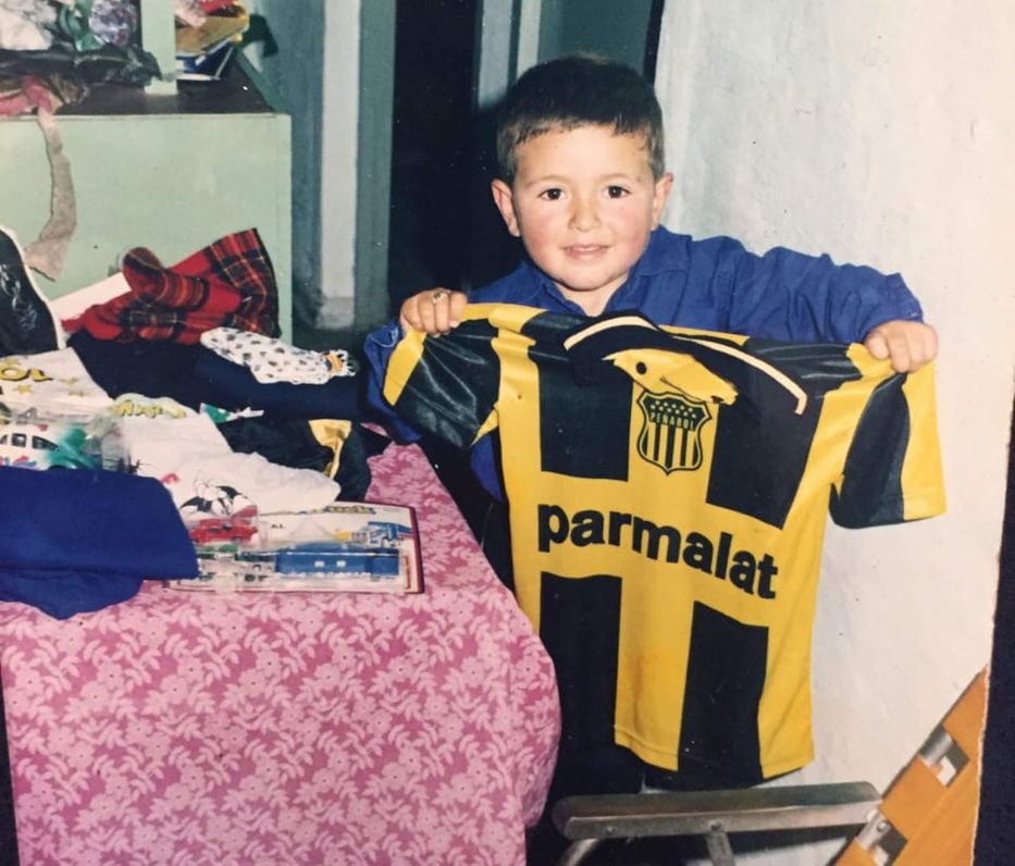 De chiquilín te miraba