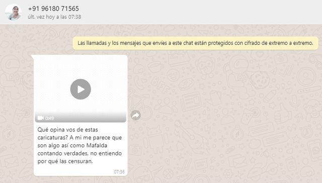 No es compartible