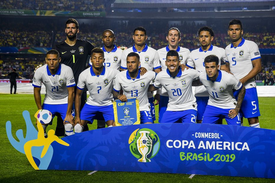 Camiseta de Brasil para la Copa América 2019, Selecciones Nacionales