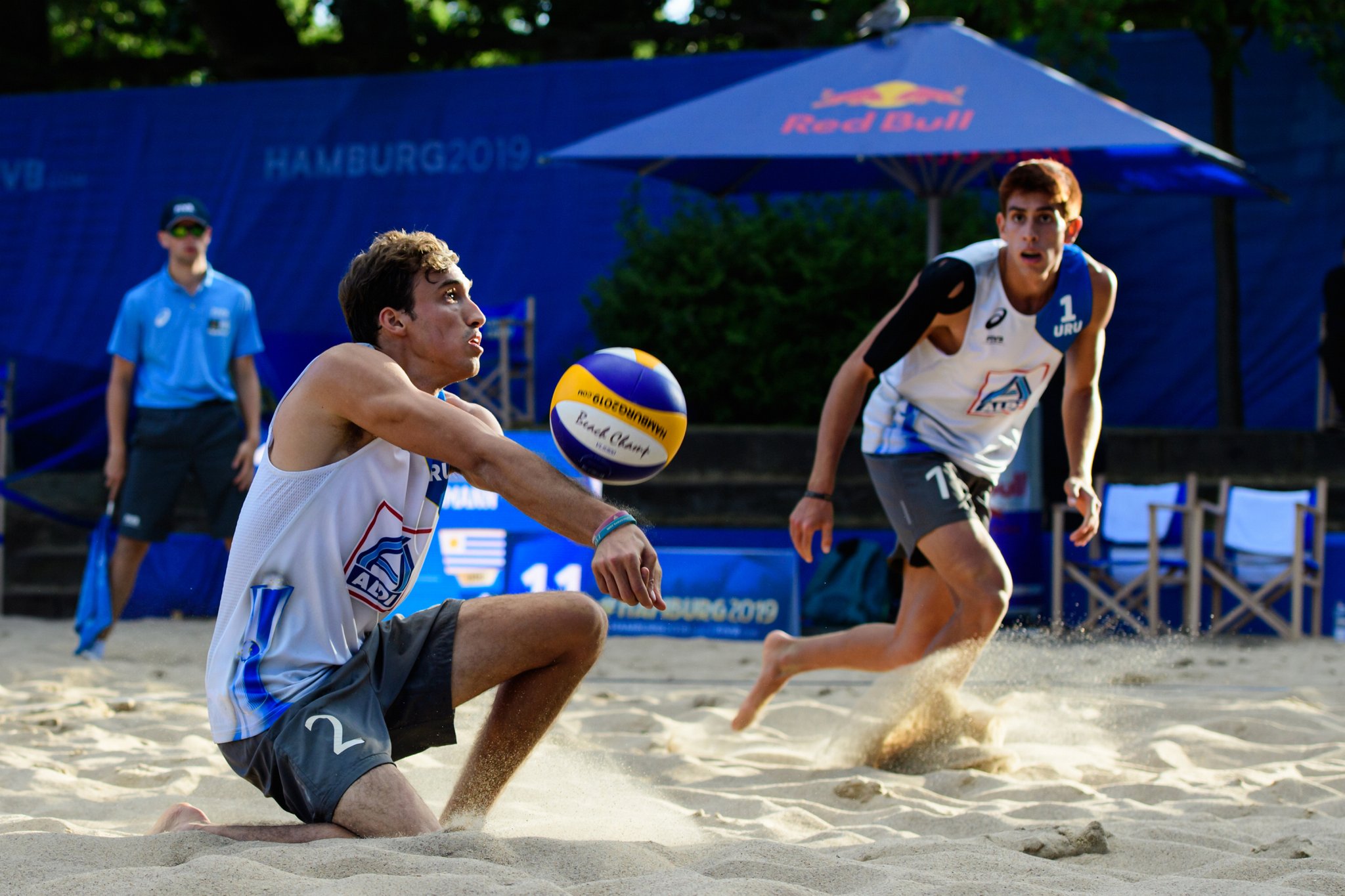 Juegos Panamericanos Mauricio Vieyto y Marco Cairús en voleibol playa