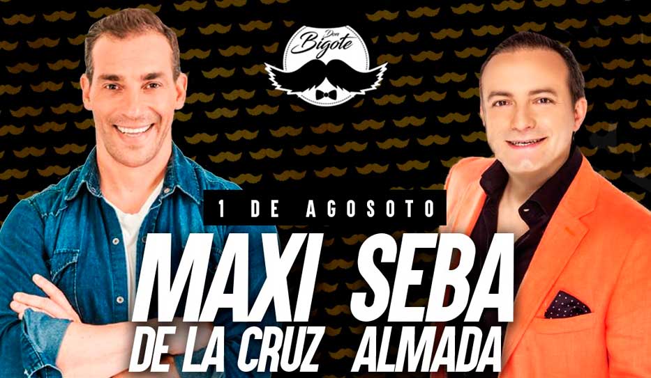 Maxi de la Cruz y Seba Almada se presentan juntos por primera vez en