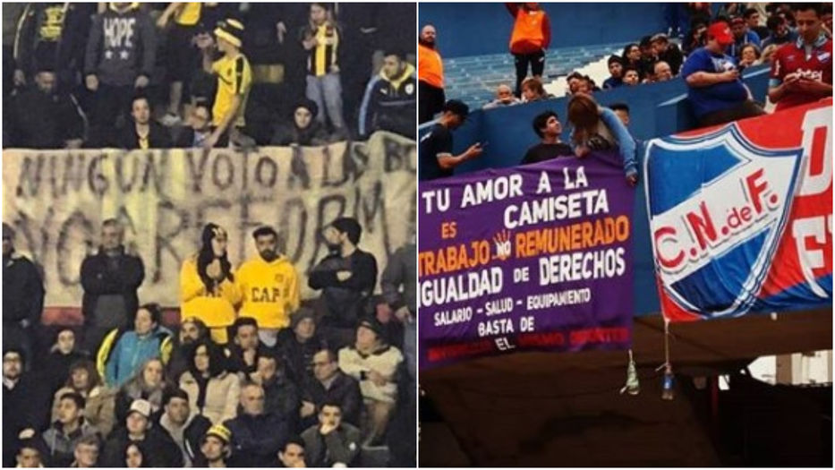 Luchar contra el odio desde la tribuna: las hinchadas antifascistas de Nacional y Peñarol