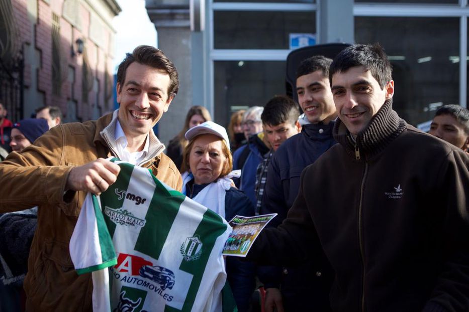 Sartori acompaña la gira de la fórmula del Partido Nacional