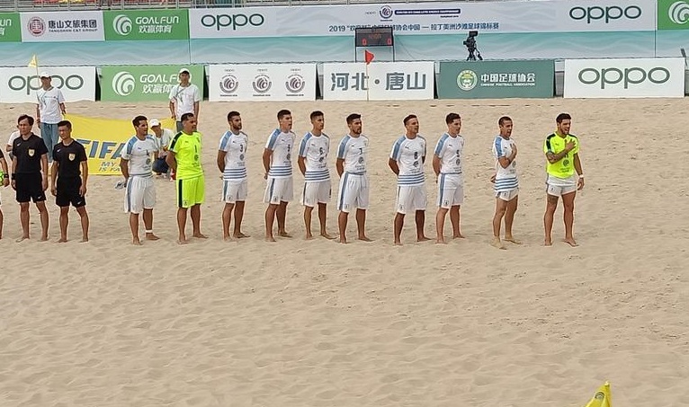 Fútbol Playa: Uruguay campeón en cuadrangular amistoso disputado