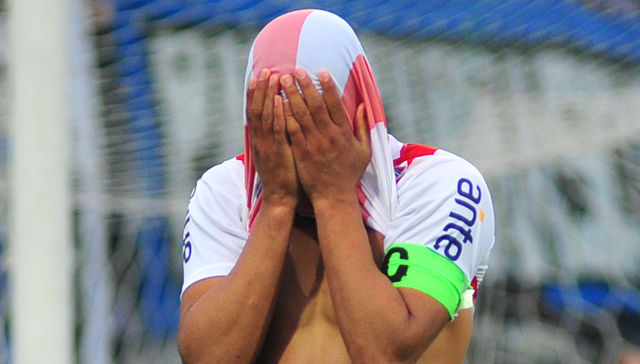 La pelota angustiada