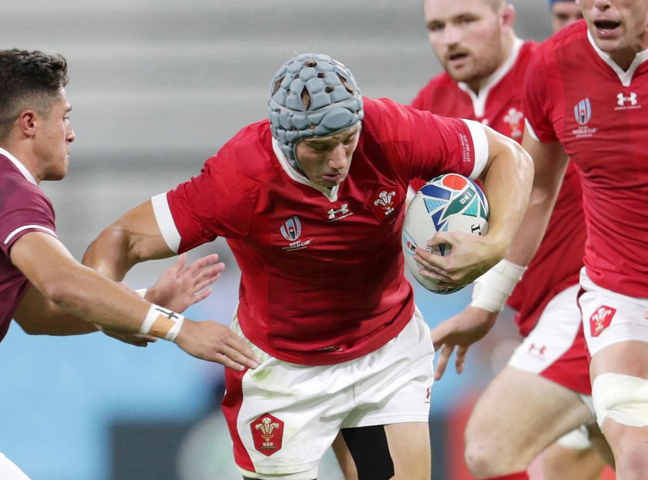 Mundial de rugby Gales derrotó a por la primera fecha del