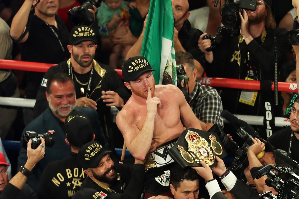 Boxeo: Canelo Álvarez Se Quedó Con El Título De Peso Semipesado Al ...