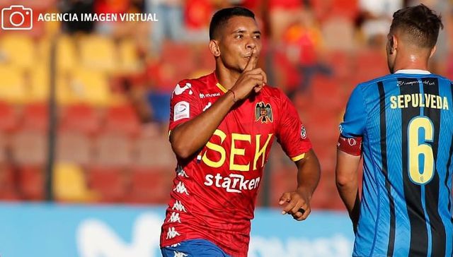 Chile Cristian Palacios Anoto En El Polemico 4 4 De Union Espanola Frente A Huachipato