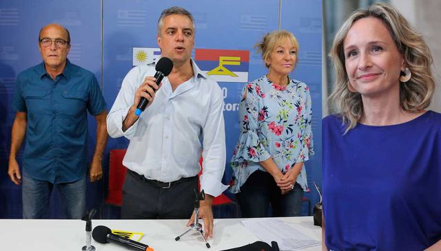 La encaramos en barra