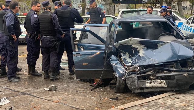 Policías en acción
