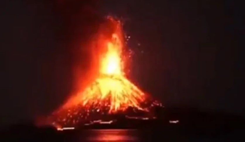 En erupción