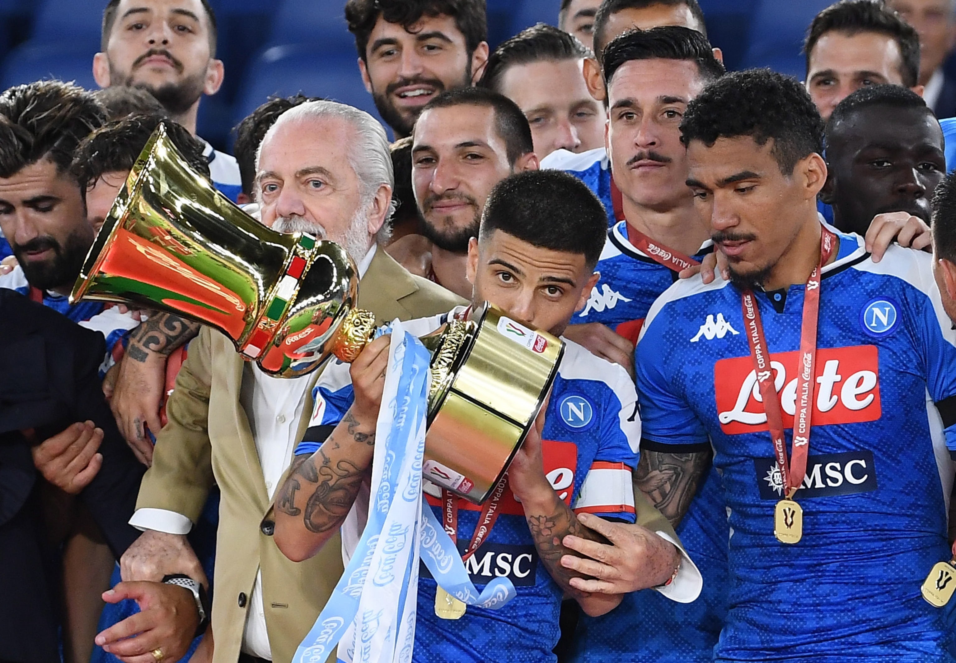 Copa Italia Napoli En Definición Por Penales Se Consagró Campeón Al