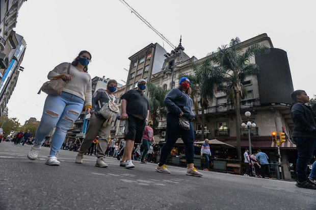 18 de julio peatonal. Foto: Martín Martínez / FocoUy (archivo)