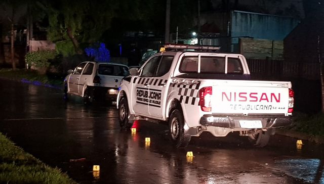 Policías en acción