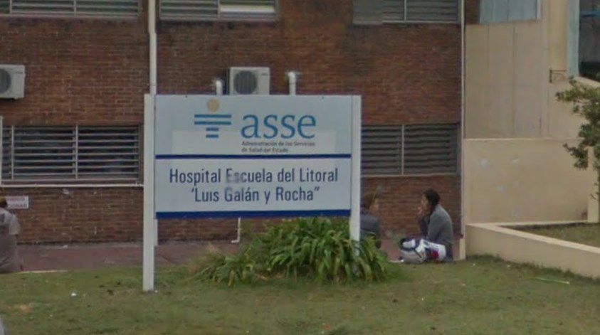 Paysandú: hallan restos humanos en predio del Hospital Escuela