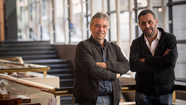 Caminar sobre una serpentina