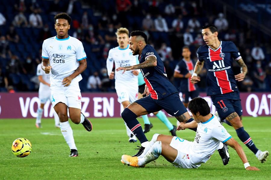 Francia: PSG, ya con sus figuras, cayó 1-0 ante Olympique Marsella. Neymar  fue expulsado