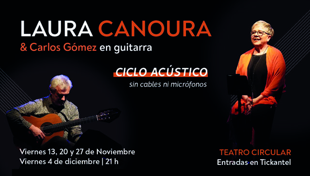 Laura Canoura en concierto acústico
