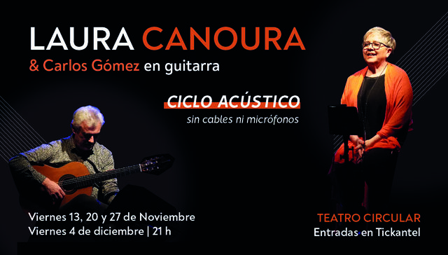 Laura Canoura en concierto acústico