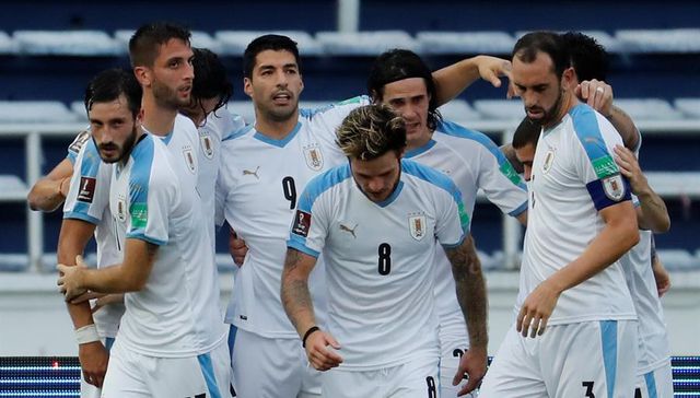 Festejen uruguayos