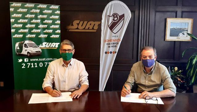 SUAT reafirma su compromiso con el Club Atlético Bohemios y sigue siendo su sponsor