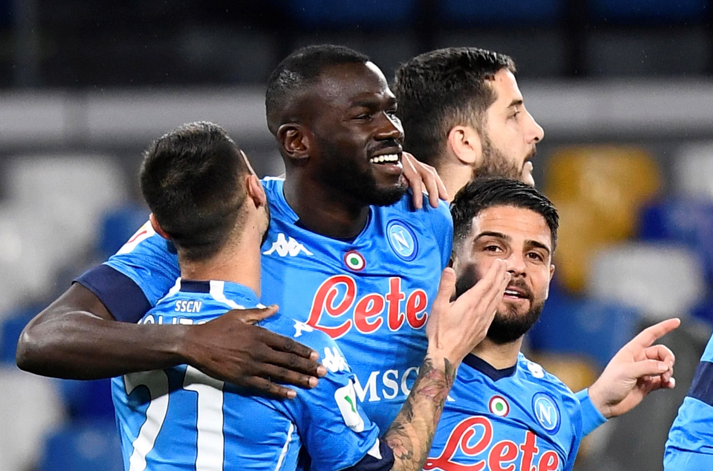 Copa Italia Napoli venció 42 a Spezia y se metió en semis donde