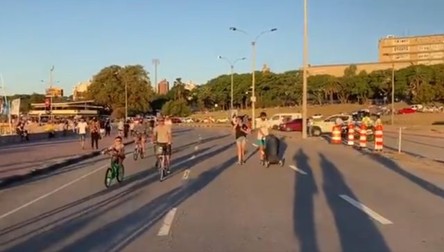 Por la rambla al sol